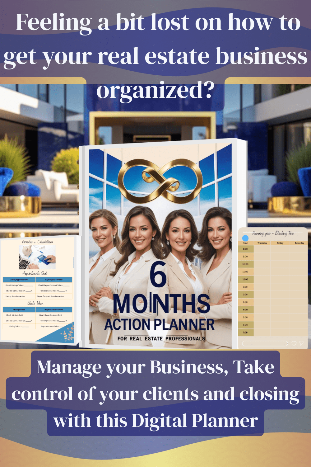 The Ultimate 6-Month Action Planner for Real Estate Professionals: Dominate Your Market